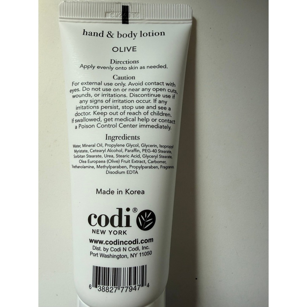 Codi Olive Hand & Body Lotion New With Gift Box - Picture 3 of 4